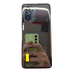 Klapka Obudowa Plecki POCO F3 CZARNY JAKOŚĆ ORYGINAŁU OEM